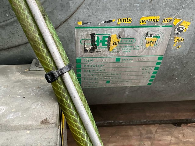 1991 b-e heater warmtekannon overige agrarisch (2x) - afbeelding 2 van  15