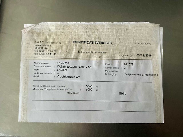 1991 baeten foodtruck uitschuifbaar - afbeelding 59 van  62