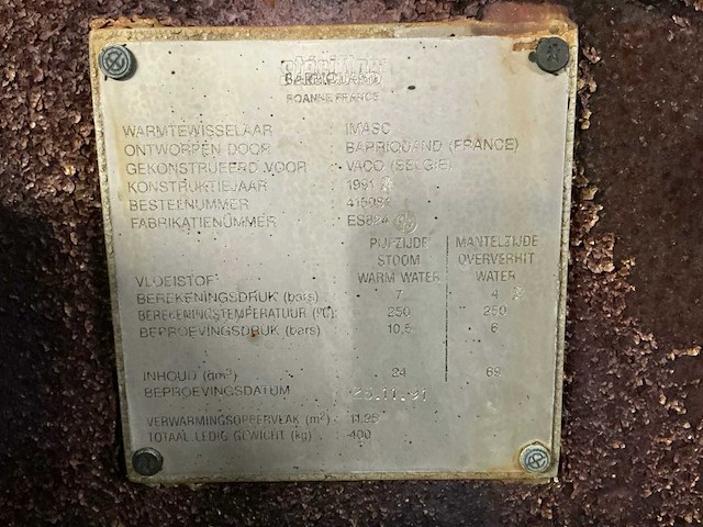 1991 barriquand steriflow autoclave - afbeelding 8 van  8