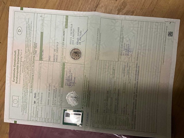 1991 bmw k1100rs motorfiets - afbeelding 8 van  16