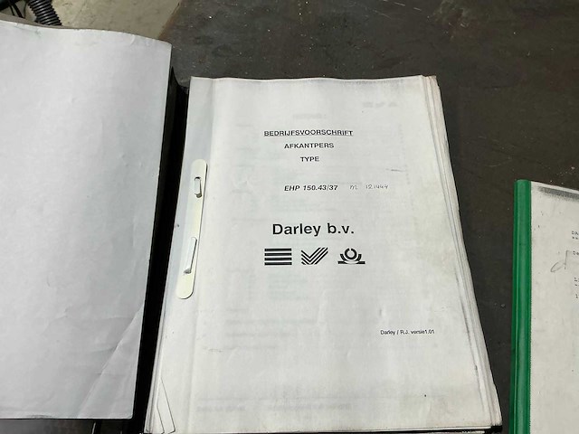 1991 darley fhp 150 – 43/37 afkantpers - afbeelding 4 van  14