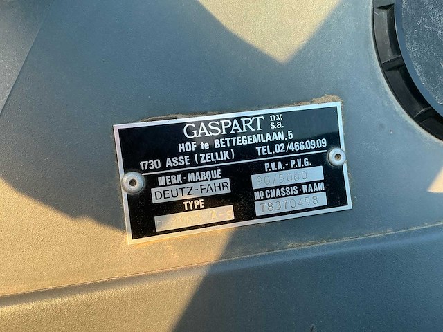 1991 deutz-fahr agrostar 6.11 vierwielaangedreven landbouwtractor - afbeelding 14 van  30