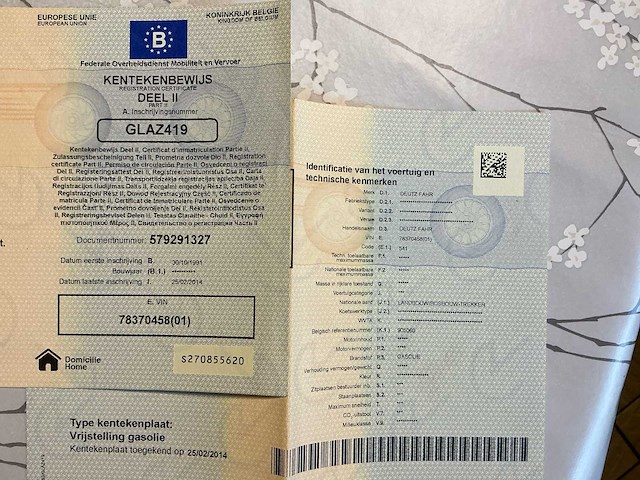 1991 deutz-fahr agrostar 6.11 vierwielaangedreven landbouwtractor - afbeelding 22 van  30