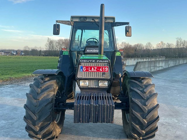 1991 deutz-fahr agrostar 6.11 vierwielaangedreven landbouwtractor - afbeelding 29 van  30