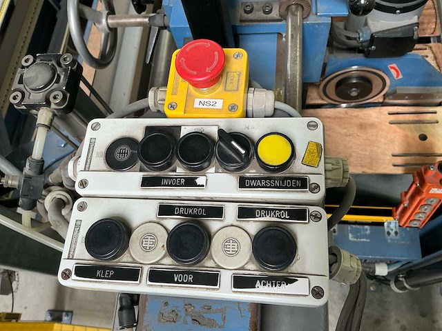 1991 etf 5422-21 textiel snijmachine (5000mm) - afbeelding 3 van  17