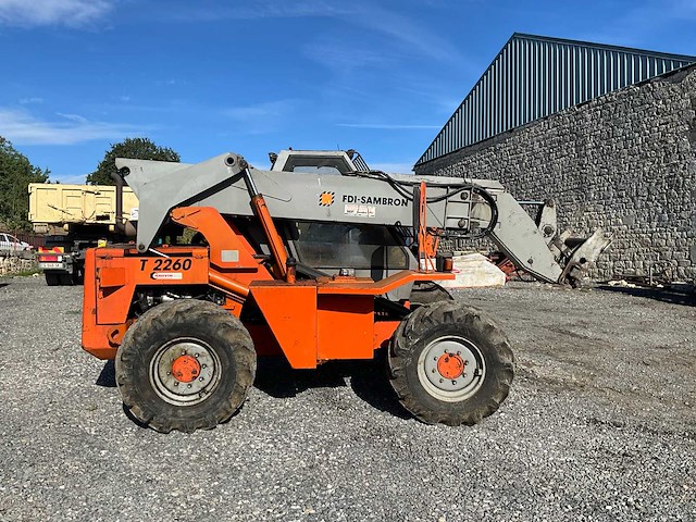 1991 fdi-sambron 2260 telehandler - afbeelding 7 van  38