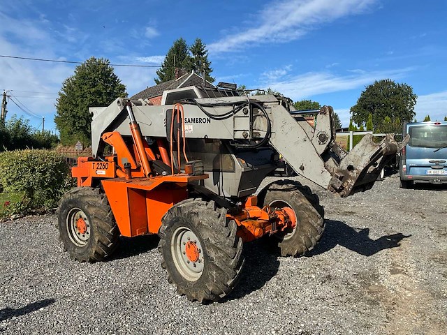 1991 fdi-sambron 2260 telehandler - afbeelding 8 van  38