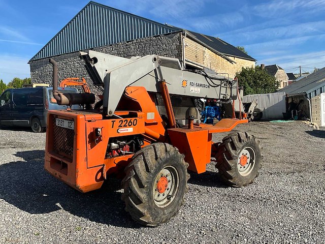 1991 fdi-sambron 2260 telehandler - afbeelding 35 van  38