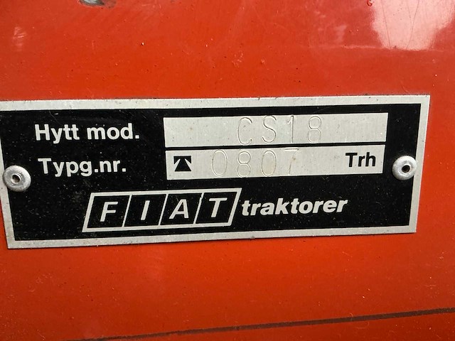 1991 fiat 100-90 dt oldtimer tractor - afbeelding 29 van  49