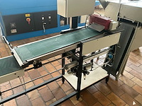 1991 gtk-w / ludre c20 doorloop plakpers met afkortautomaat - afbeelding 1 van  9