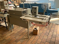 1991 gtk-w / ludre c20 doorloop plakpers met afkortautomaat