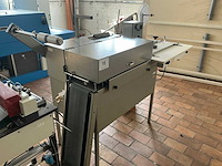 1991 gtk-w / ludre c20 doorloop plakpers met afkortautomaat - afbeelding 5 van  9