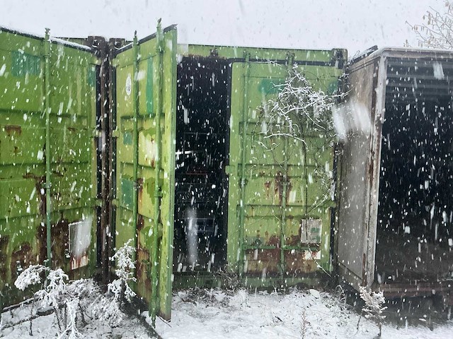 1991 hyundai hd-1cc-4170r1 opslagcontainer - afbeelding 1 van  6