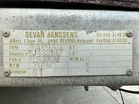 1991 janssens bsa80 geremde aanhangwagen - afbeelding 7 van  18