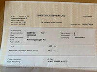 1991 janssens bsa80 geremde aanhangwagen - afbeelding 9 van  18