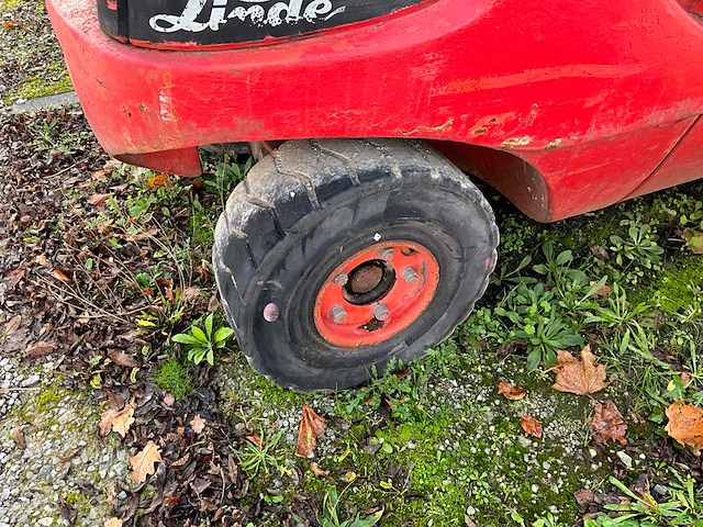 1991 linde h20t vorkheftruck - afbeelding 14 van  23