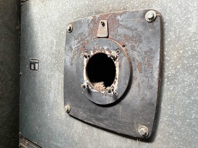 1991 neureuther g7 industriële heteluchtgenerator die werkt met een aparte brander - afbeelding 7 van  11