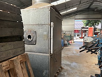 1991 neureuther g7 industriële heteluchtgenerator die werkt met een aparte brander - afbeelding 8 van  11