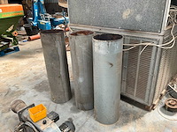 1991 neureuther g7 industriële heteluchtgenerator die werkt met een aparte brander - afbeelding 10 van  11