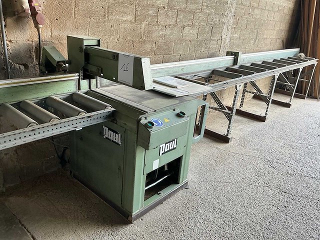 1991 paul 15a0 hydraulische afkortzaagmachine - afbeelding 3 van  8