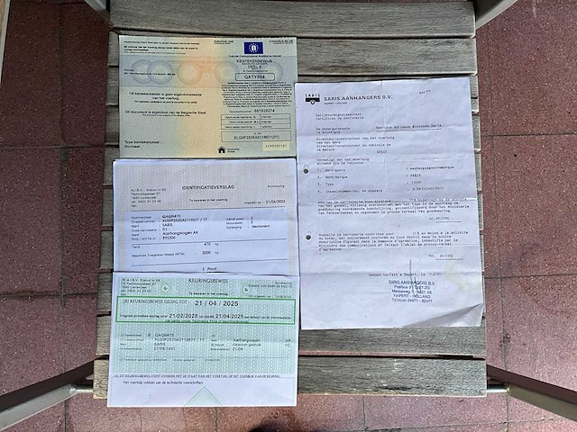 1991 saris aanhangwagen - afbeelding 27 van  28