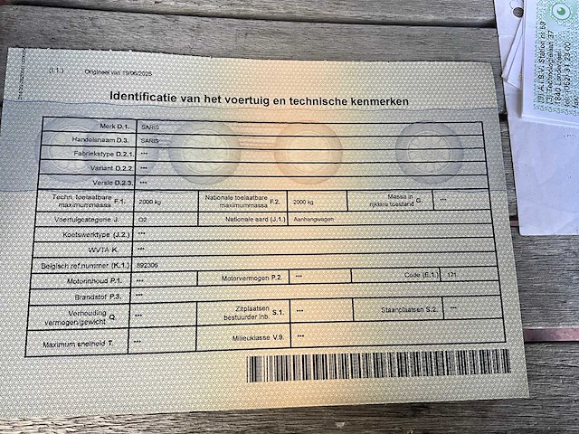 1991 saris aanhangwagen - afbeelding 28 van  28