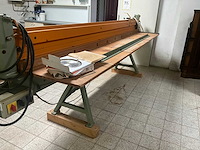 1991 scheer sf fm 8-3100 fineerrechtzaagmachine - afbeelding 1 van  12