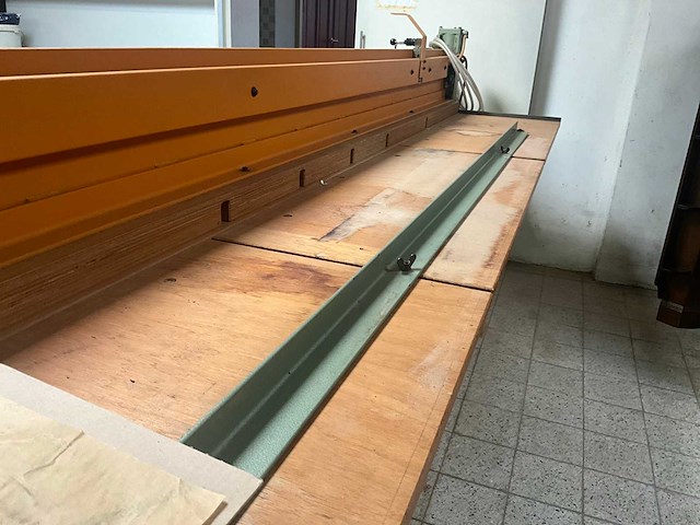 1991 scheer sf fm 8-3100 fineerrechtzaagmachine - afbeelding 3 van  12