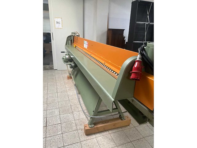 1991 scheer sf fm 8-3100 fineerrechtzaagmachine - afbeelding 6 van  12