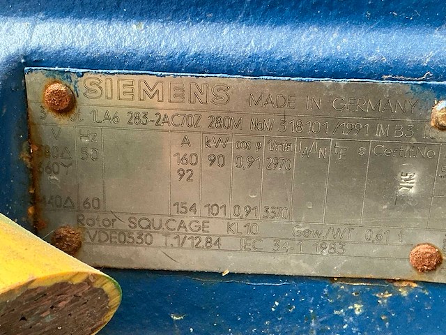 1991 siemens elektromotor - afbeelding 5 van  6