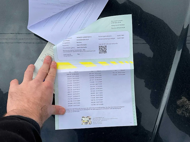 1991 volkswagen golf 2 personenauto - afbeelding 26 van  32