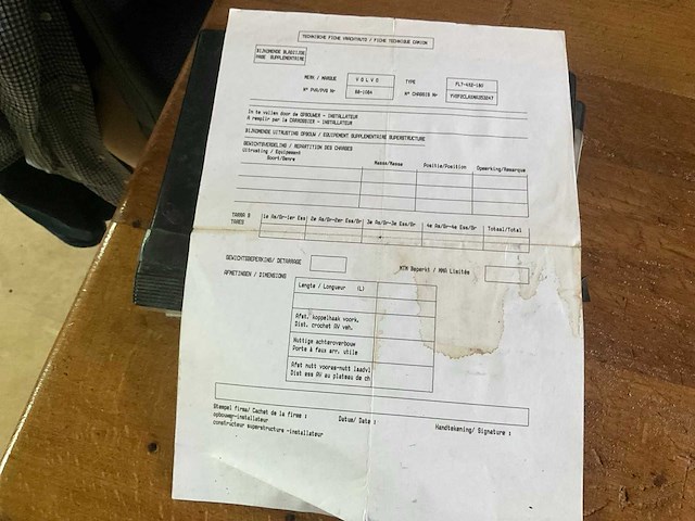 1991 volvo fl7 vrachtwagen - afbeelding 28 van  36