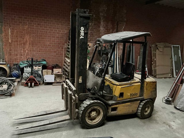 1991 yale vorkheftruck - afbeelding 11 van  14