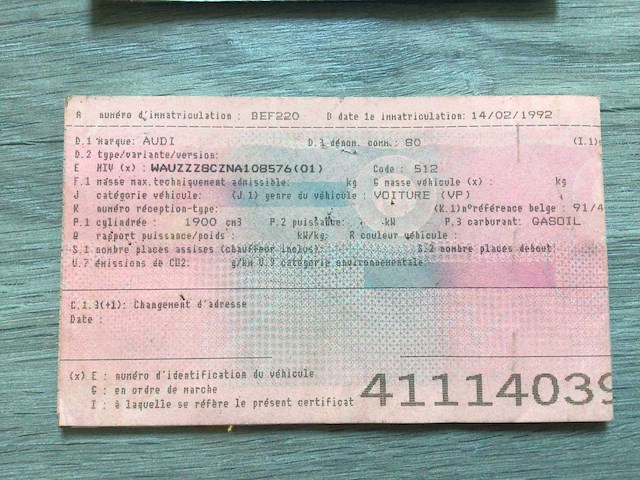 1992 audi 80 td auto - afbeelding 14 van  23