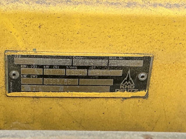 1992 bomag bw172d-2 bandenwals - afbeelding 14 van  22