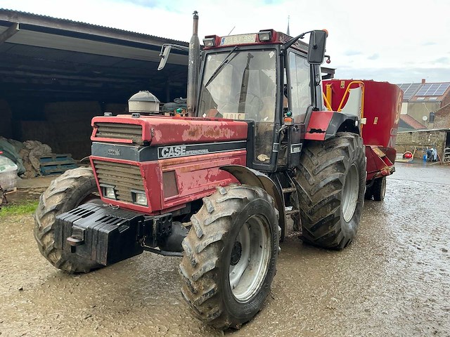 1992 case 1255 xl vierwielaangedreven landbouwtractor - afbeelding 3 van  38