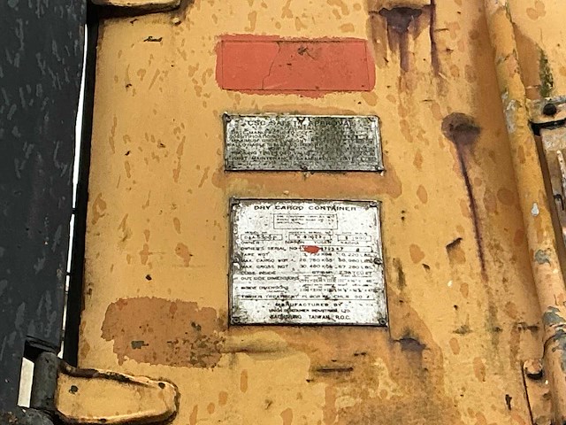 1992 daa-530b-p dry cargo zeecontainer - afbeelding 5 van  8
