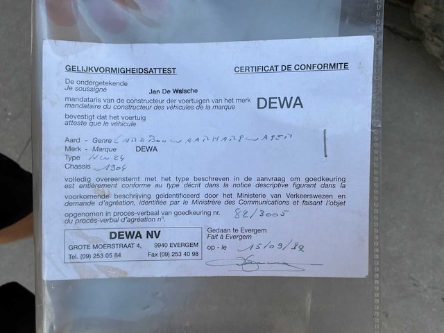 1992 dewa hw24 silagewagen - afbeelding 6 van  14