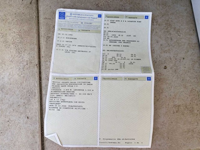 1992 fiat panda 4x4 - afbeelding 15 van  27