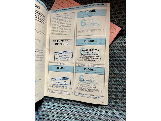 1992 ford fiesta light personenauto - afbeelding 13 van  21