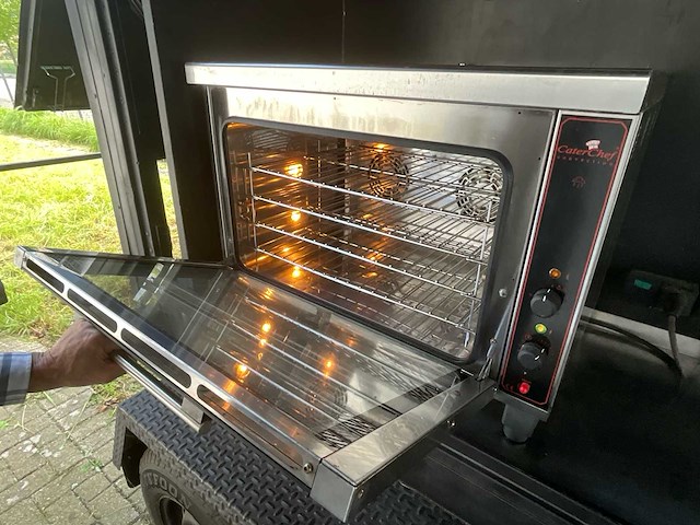 1992 gielen m35 professionele foodtruck trailer in buitenkeuken-stijl – volledig openklapbaar - afbeelding 6 van  17