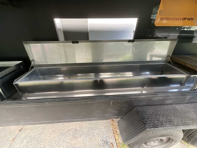 1992 gielen m35 professionele foodtruck trailer in buitenkeuken-stijl – volledig openklapbaar - afbeelding 16 van  17