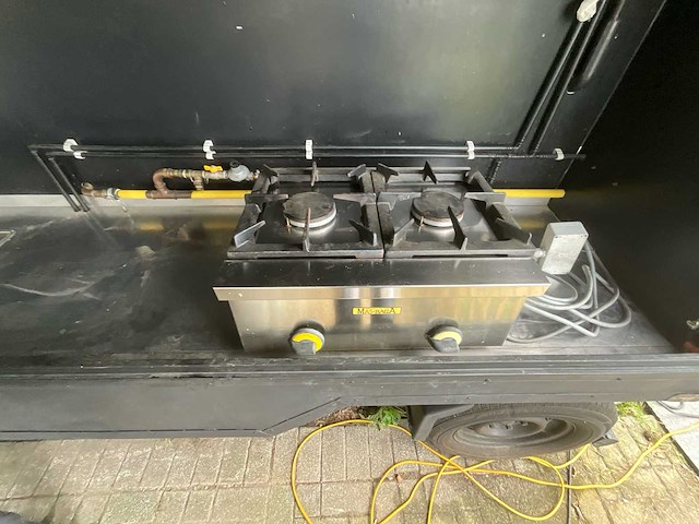 1992 gielen m35 professionele foodtruck trailer in buitenkeuken-stijl – volledig openklapbaar - afbeelding 16 van  29