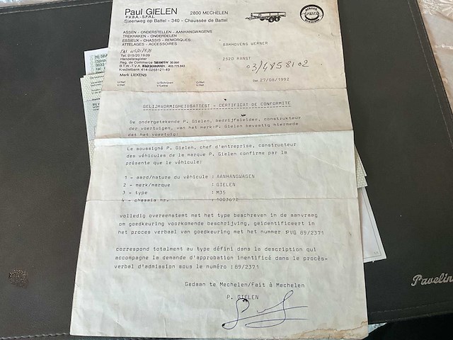 1992 gielen m35 professionele foodtruck trailer in buitenkeuken-stijl – volledig openklapbaar - afbeelding 28 van  29