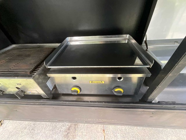 1992 gielen m35 professionele foodtruck trailer in buitenkeuken-stijl – volledig openklapbaar - afbeelding 8 van  29