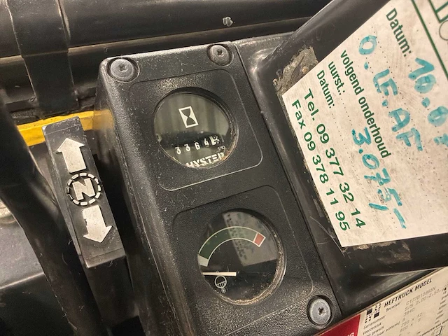 1992 hyster h2.50xl vorkheftruck - afbeelding 9 van  18