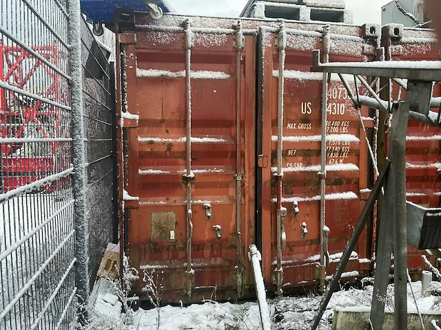 1992 hyundai hd-1aa-1131 20ft-zeecontainer - afbeelding 1 van  7