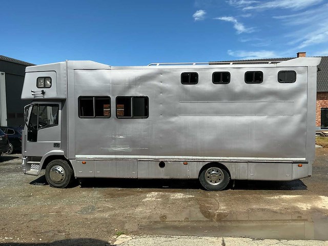 1992 iveco eurocargo paardenvrachtwagen mobilhome vrachtwagen - afbeelding 2 van  92