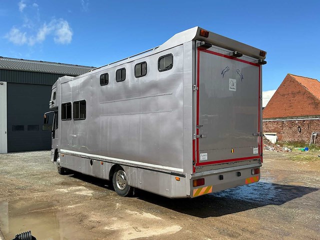 1992 iveco eurocargo paardenvrachtwagen mobilhome vrachtwagen - afbeelding 3 van  92