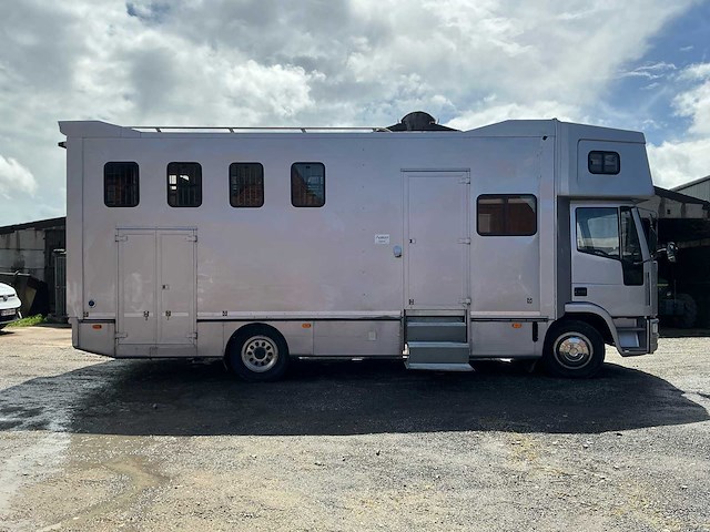 1992 iveco eurocargo paardenvrachtwagen mobilhome vrachtwagen - afbeelding 6 van  92